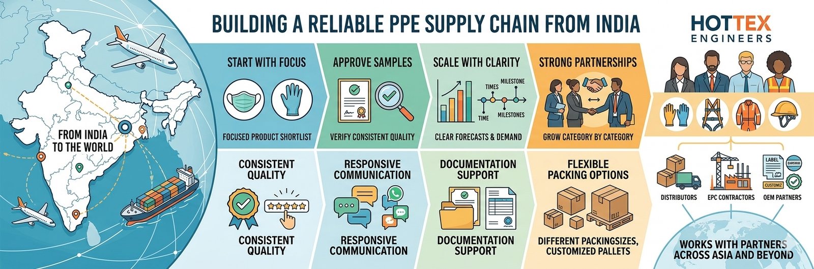 Building a Reliable PPE Supply Chain from India