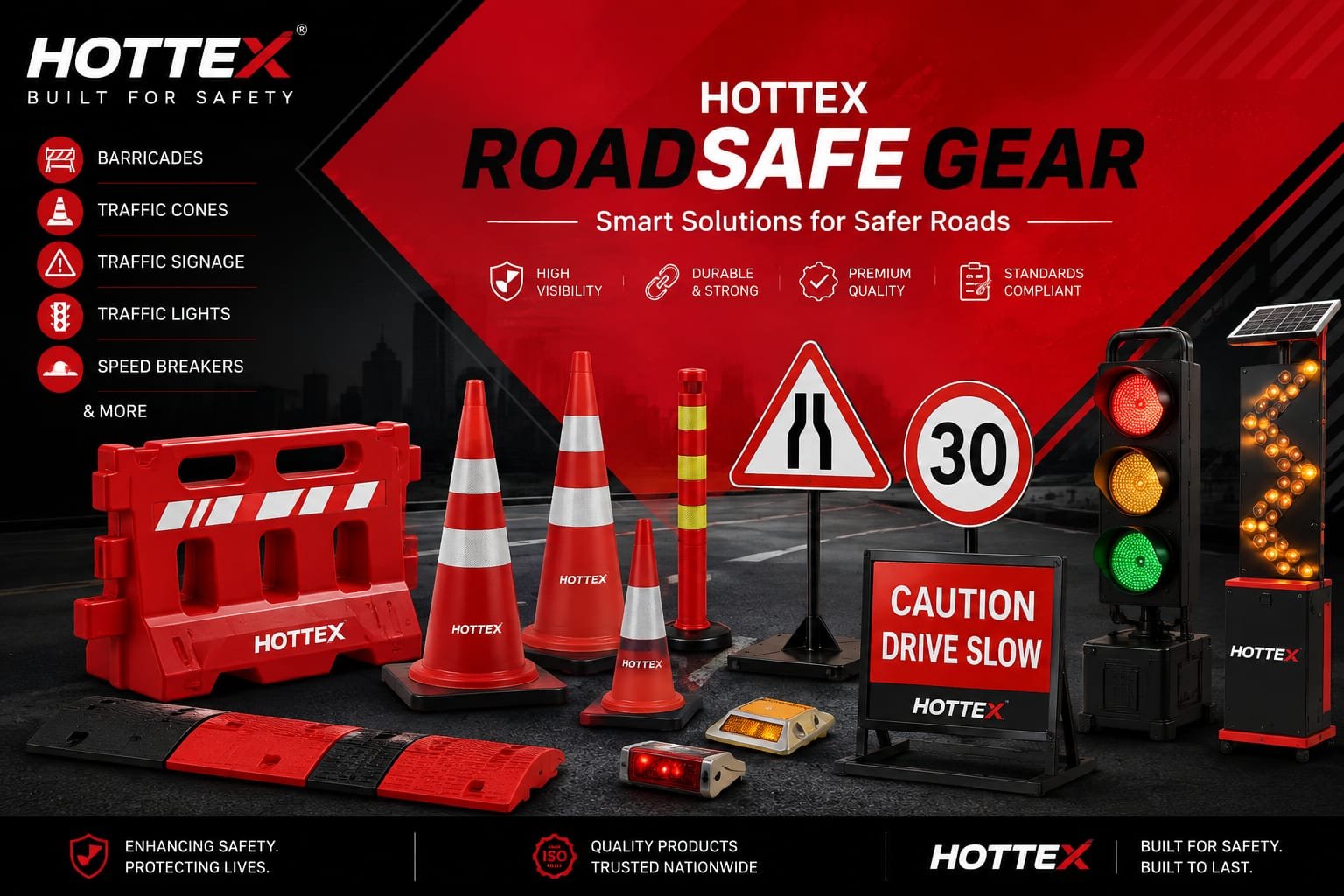 HOTTEX Road-Safe Gears