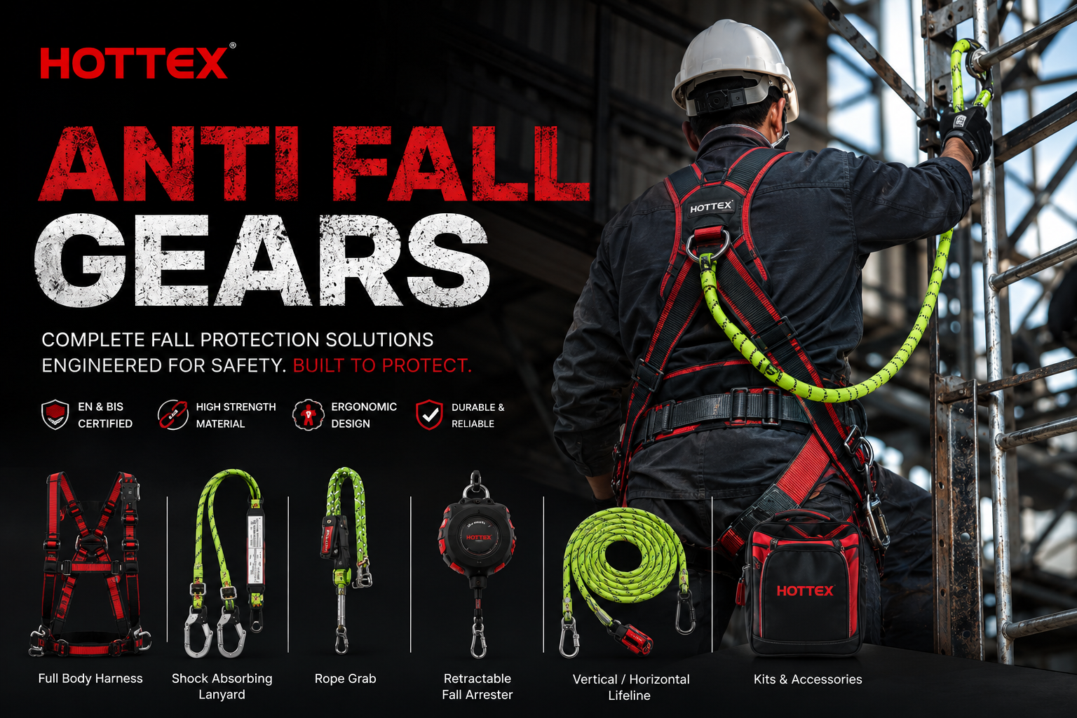 HOTTEX Anti-Fall Gears