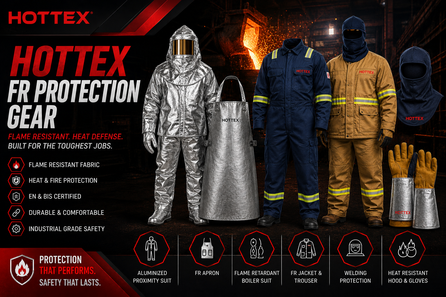 HOTTEX FR Protection Gear