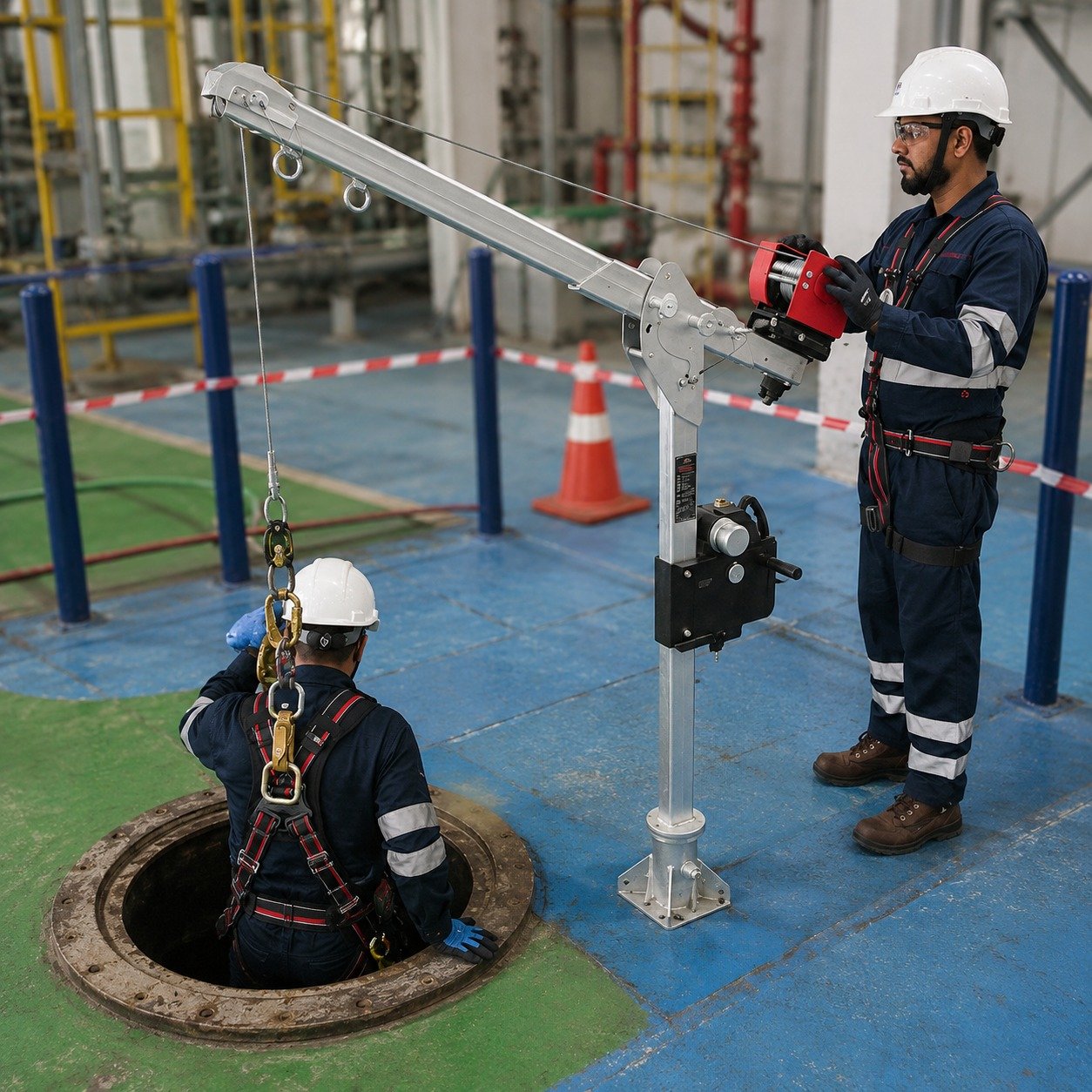 Confined Space Entry/Egress Kit with K-Pod